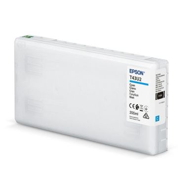 EPSON T43U2 CYAN 200ml   C13T43U240 SL-D800