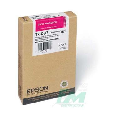 EPSON T6033 VIVID MAGENTA 220m  C13T603300                  *