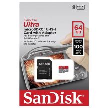 SANDISK MICRO SD64GB ULTRA +AD  140MB/s 799x 3101008