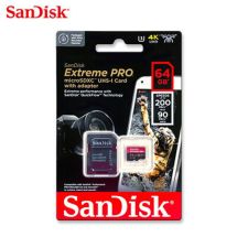 SANDISK MICRO SD64GB EXTREME  PRO 200MB/s 1333x A2 3101250