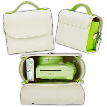 FUJI MINI 9 CAMERA BAG LIME  GREEN CASE 70100139126