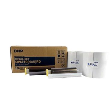 DNP CARTA QW410 4x6 10x15 SD  300 STAMPE 212414 DNP425  V-F