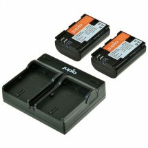 JUPIO BATT. CANON LP-E6 KIT  2PZ+CHARGER CCA1002 1700mAh