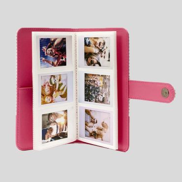 FUJI INSTAX MINI ALBUM PINK  STRIPPED 108FOTO 70100139054