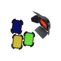 GODOX BD-07 SET ALETTE+FILTRI  PER TESTA AD200 GOBD07     *