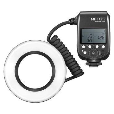 GODOX MF-R76 RING FLASH MACRO  +ANELLI ADATTATORI GOMFR76