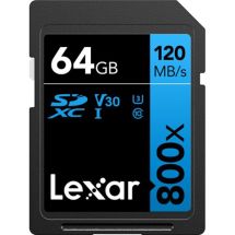 LEXAR SDHC64GB PROFESSIONAL  800x 933006                **