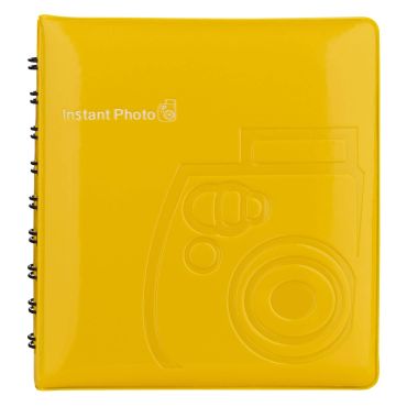 FUJI INSTAX MINI ALBUM 64 FOTO  GIALLO 70100122410