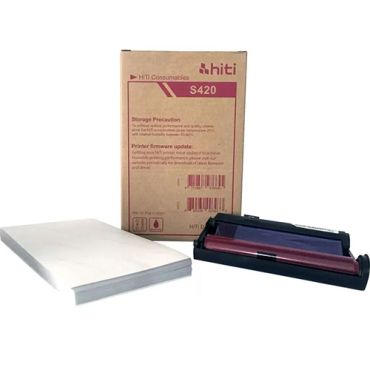 HITI S420 CARTA+RIBBON  100 FOGLI 10x15 (HIS100)