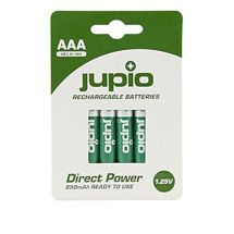 JUPIO 4xMINISTILO RICARICABILI  850mAh PRECARICATE JRB-AAADP