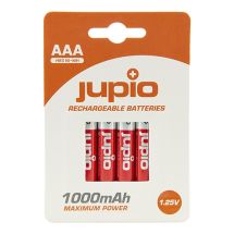 JUPIO 4xMINISTILO RICARICABILI  1000mAh JRB-AAA1000