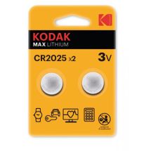 KODAK MAX CR2025 BLx2  LITIO                       V