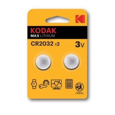 KODAK MAX CR2032 BLx2  LITIO                       V