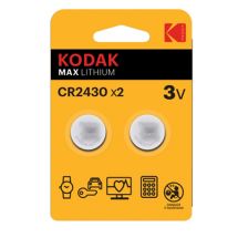 KODAK MAX CR2430 BLx2  LITIO                       V