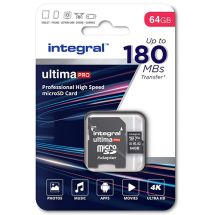 INTEGRAL MICRO SD64GB 180MB/s  INMSDX64G-180V30V2 17-54-99