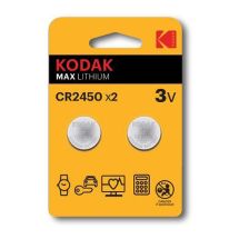 KODAK MAX CR2450 BLx2  LITIO 30417762              V