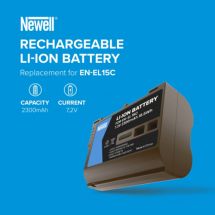 NEWELL NIKON EN-EL15C +USB C  2300mAh NL3262              
