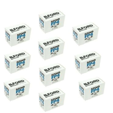 ILFORD FP4 125 135/24 x10PZ  BIANCO e NERO