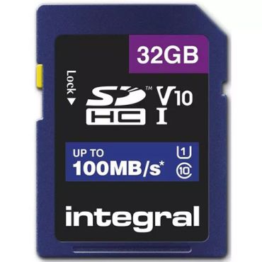 INTEGRAL SD32GB CL10 V10  INSDH32G-100V10      80-14-00