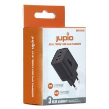 JUPIO TRASFORMATORE TRIPLO  65W 2C1A GAN UTC0040