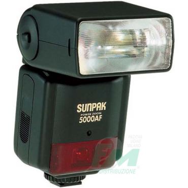 SUNPAK FLASH PZ 5000 NI AF  CA-MI            **