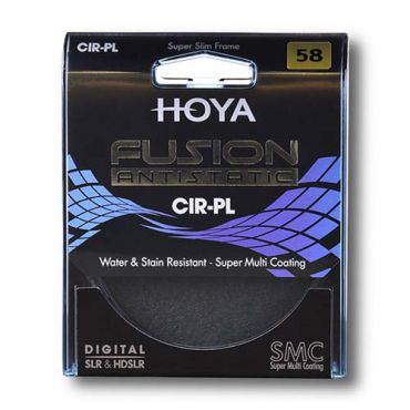 HOYA FUSION POLAR. CIRC. 58mm  ANTISTATIC HOY PLCF58      **