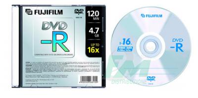 FUJI DVD-R BOX x10PZ SLIM CASE  48343                     ***