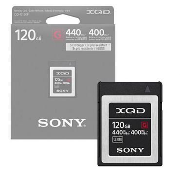 SONY XQD CARD G 120GB  R440MB/s W400MB/s QDG120F
