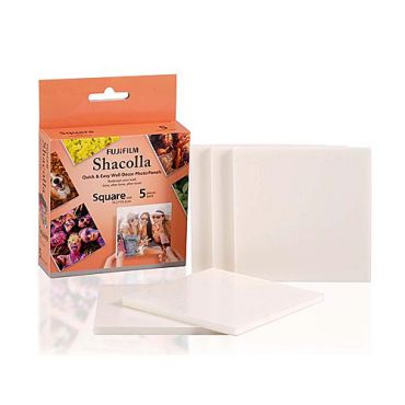 FUJI INSTAX SHACOLLA SQUARE  BOX 5PZ 102x102mm          **