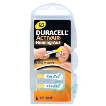 DURACELL DA 10    BLx6  ACUSTICHE ACTIVE AIR