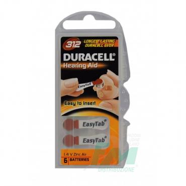 DURACELL DA 312 x6PZ  ACUSTICHE ACTIVE AIR