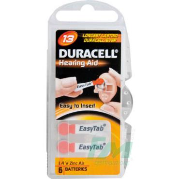 DURACELL DA 13     BLx6  ACUSTICHE ACTIVE AIR