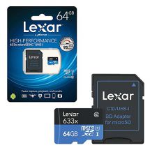 LEXAR MICRO SD64GB 633x 933051