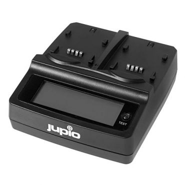 JUPIO CARICABATTERIE DOPPIO  JDC0010 DUO CHARGER