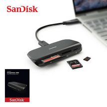 SANDISK LETTORE USB-C 3.0 PRO  PER SD,MICROSD E CF 3100869