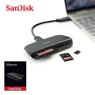 SANDISK LETTORE USB-C 3.0 PRO  PER SD,MICROSD E CF 3100869