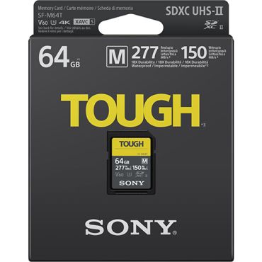 SONY SDXC64GB M TOUGH UHS-II  150/277 MB/s U3 V60 SFM64T