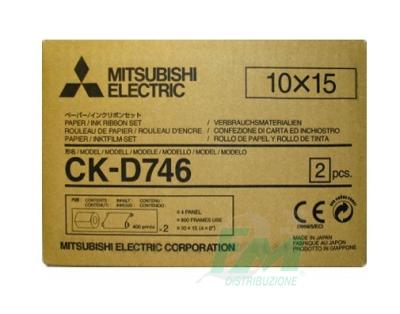 MITSUBISHI CK-D746  800 STAMPE 10x15            V
